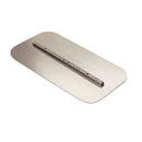 46-48" Whiteman Power Trowel Round End Flat Finish Blade – 8" x 18"